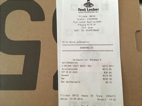 Adidas Receipt Template Williamson