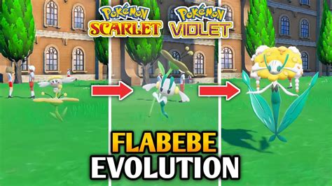 How To Evolve Flabebe Into Floette And Florges In Pokemon Scarlet And