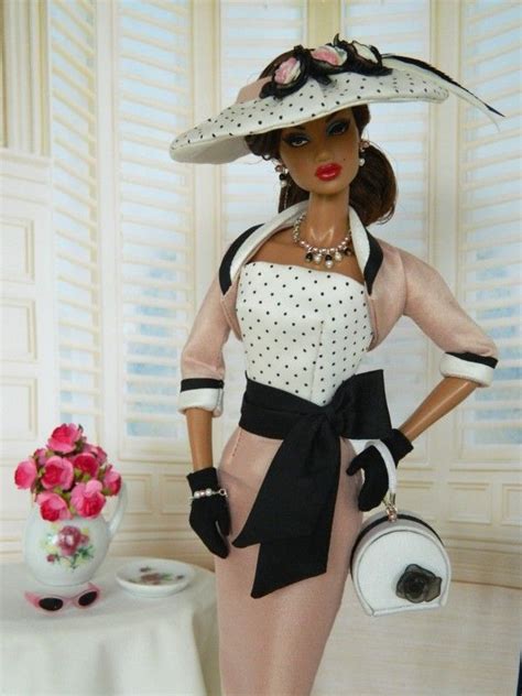 Ooak Fashion For Silkstone Vintage Barbie Fashion Royalty Dolls By