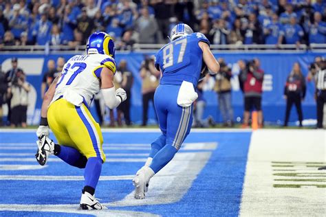 NFL highlights on Jan. 14: Lions secure first playoff win in 32 years ...