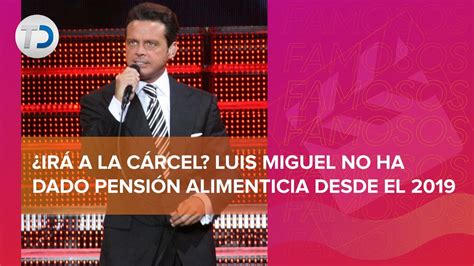 Luis Miguel no ha pagado pensión de sus dos hijos desde 2019 dice