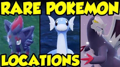 Best Rare Pokemon Locations In Pokemon Scarlet Violet Youtube