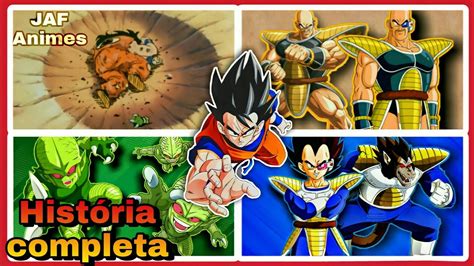 Resumo SAGA SAYAJINS Dragon Ball Z YouTube