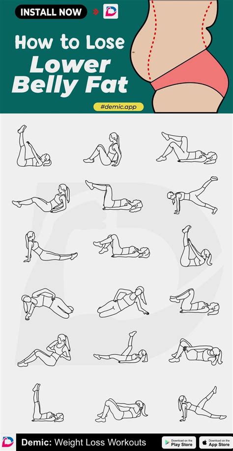 Lower Belly Fat Exercises