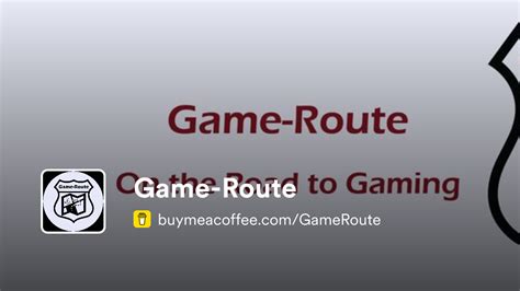 Game-Route is Sharing thoughts & ideas to advance the betterment of our ...