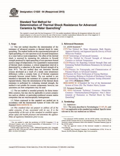 Astm C Standard Test Method For Determination Of Thermal Hot Sex Picture