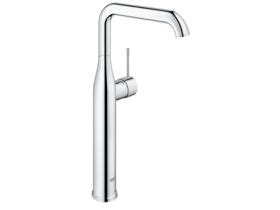 Grohe Essence New Extended Gooseneck Basin Mixer Chrome Star From Reece