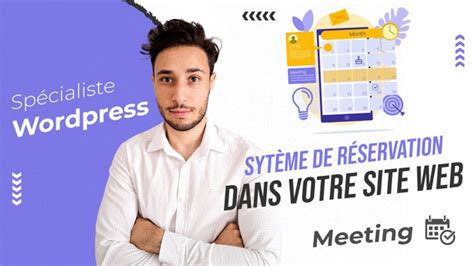 Je vais créer et configurer un système de réservation professionnel sur