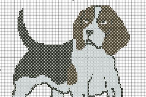 Dog Beagle Cross Stitch Pattern Pdf Instant Download From Happypeopleua