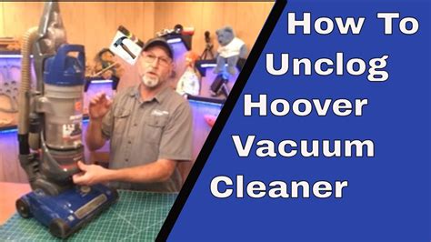 How To Unclog Hoover Vacuum Youtube