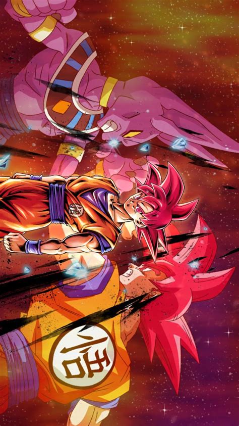 Bills Vs Goku Ssj God Dragon Ball Artwork Dragon Ball Z Dragon Ball