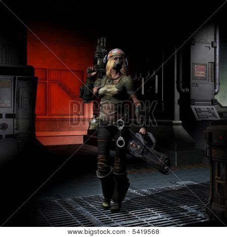 Space Bounty Hunter Image & Photo | Bigstock