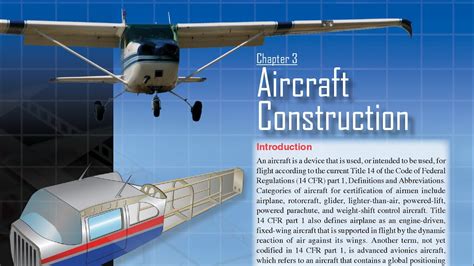 Faa Pilots Handbook Of Aeronautical Knowledge Chapter 3 Aircraft