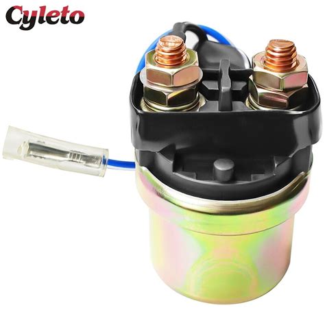 1 2 Pcs Cyleto รถจกรยานยนต Starter Solenoid รเลยสำหรบ Yamaha XJ600