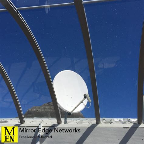 Satellite Dish installation 05 March 2015 - Mirror Edge Networks