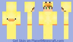 Duck boy onesie Minecraft Skin