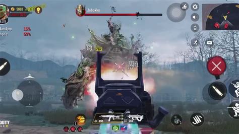 Call Of Duty Mobile Zombie Mode Hardcore New Boss Jubokko Youtube