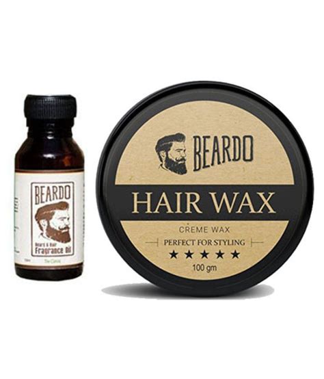 BEARDO Classic Oil 10ml& Hair Wax - 100 gm: Buy BEARDO Classic Oil 10ml ...