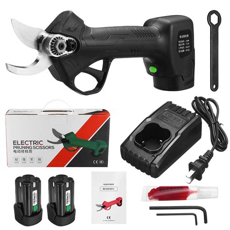 Cordless Electric Pruning Shears With Rechargeable Lithium Battery