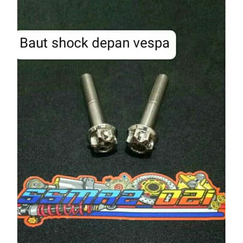 Jual Baut Shock Depan Vespa Matic Model Blimbing Shopee Indonesia