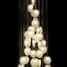 Modern Living Room Chandelier Contemporary REEF Classic Blown Glass