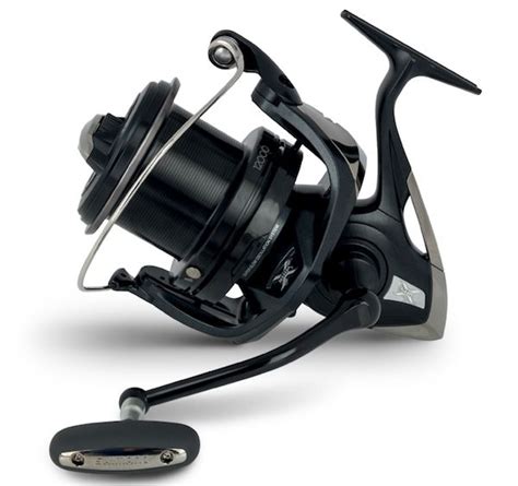 A Spinning Fishing Reel On A White Background