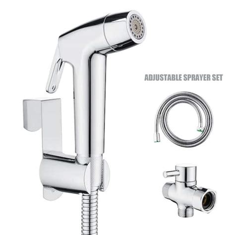 Abs Plastic Chrome Plated Toilet Spray Gun Bidet Washer Shower Nozzle