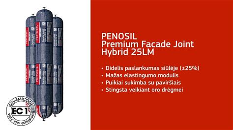 Kaip Sandarinti Betonines Si Les Su Penosil Facade Joint Hybrid Youtube