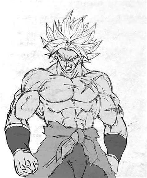 Broly Fanart Dragon Ball Super Movie 2018 Dragon Ball Gt Dragon Ball Super Goku Dragon Ball