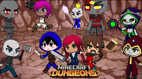 Minecraft Dungeons In Gacha Club The Ambush Youtube