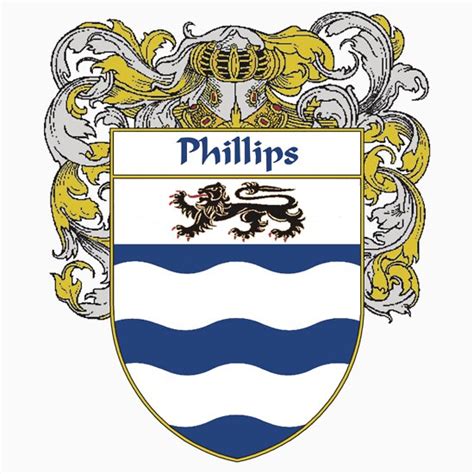 Phillips Family Crest: Stickers | Redbubble