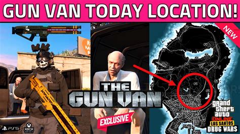 Where To Find Today Gun Van Location How To Get The Railgun In Gta