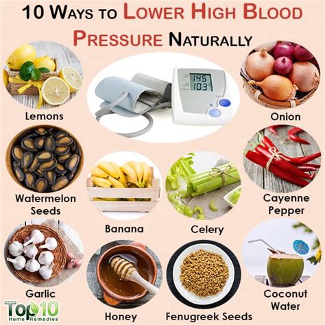 10 Ways To Lower High Blood Pressure Naturally Top 10 Home Remedies