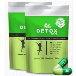 Detox Caps C Psulas Original E Lacrado Suplemento Detox Envia