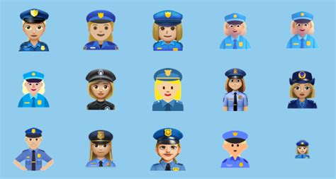 Woman Police Officer Medium Light Skin Tone On Apple IOS 17 4