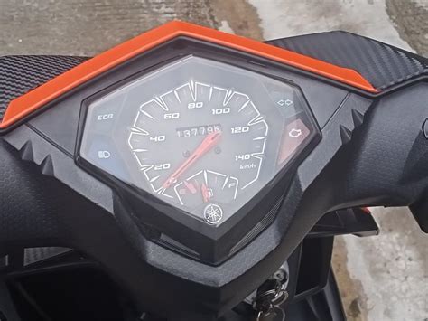 Yamaha Mio I 125 Matte Orange Motorbikes Motorbikes For Sale On Carousell