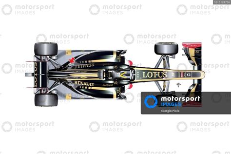 Lotus E20 Top View 2012 Motorsport Images