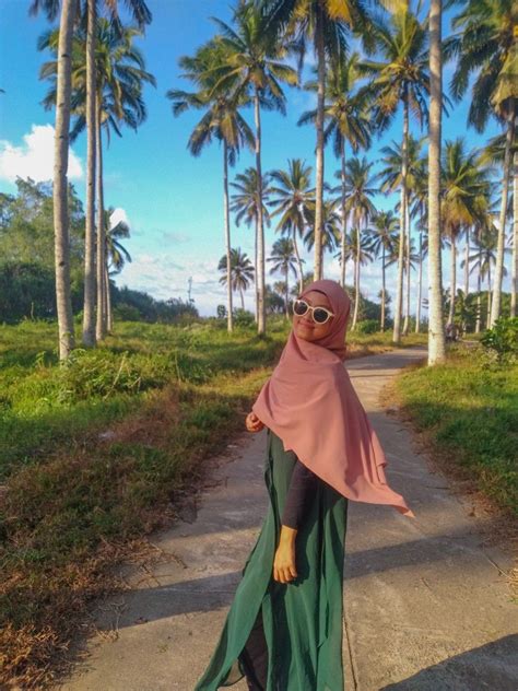 Ootd Hijab Pantai Muslimah Outfit