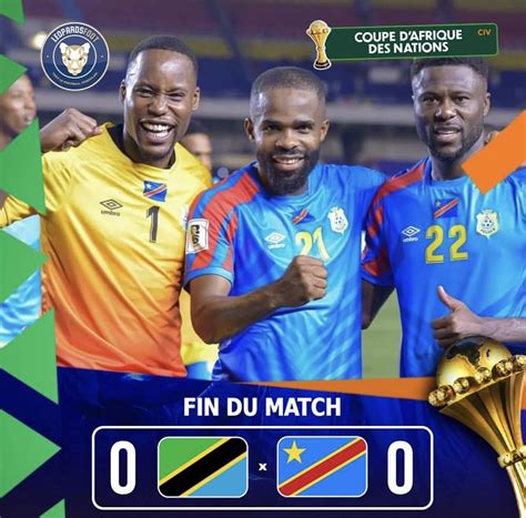 Can La Rdc Qualifi E Et Croisera L Gypte En Huiti Mes De Finale