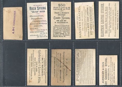 Lot Detail - Vintage Small-Sized Flags Lot of (9) Cards with H628, D33 and Others