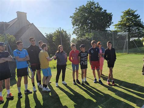 Vendredi Juillet Inauguration Du Nouveau Court De Tennis