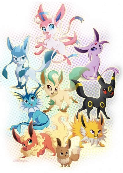 Eeveelution Pokémon Mobile Wallpaper By Dennyvixen 2035914