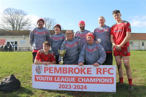 Pembroke Rfc Crowned Youth League Champions Connect Pembrokeshire