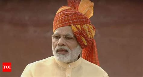 Independence Day Pm Modi Keeps His Promise Delivers His Shortest I