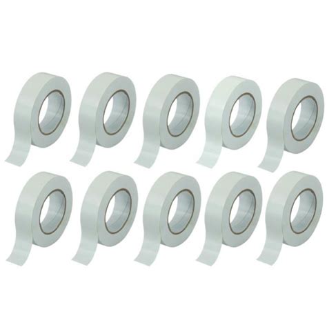 Lot De 10 Rubans Isolants En PVC Blanc Leroy Merlin