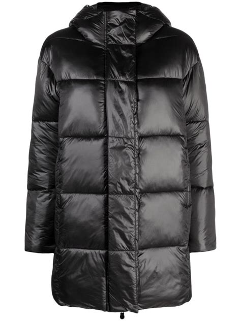 Save The Duck Sida Logo Patch Padded Puffer Jacket Farfetch