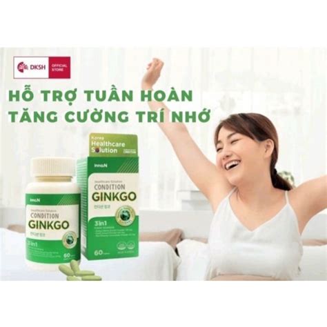 VIÊN UỐNG HỖ TRỢ TĂNG TUẦN HOÀN MÁU CẢI THIỆN TRÍ NHỚ CONDITION