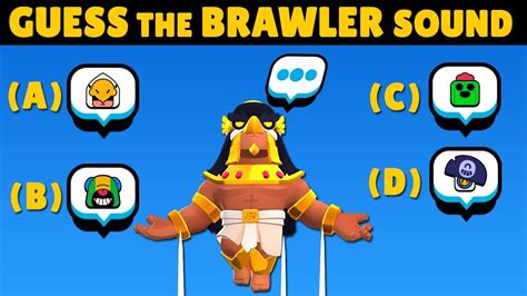 Brawl Stars Quiz Guess The Brawler Sound YouTube