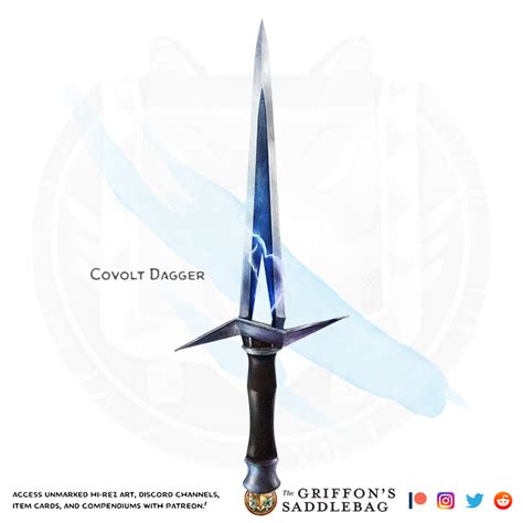 The Griffons Saddlebag Covolt Dagger Weapon Dagger R