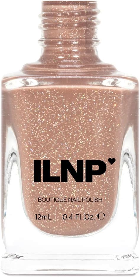 Amazon Ilnp Merlot Merlot Red Holographic Jelly Nail Polish